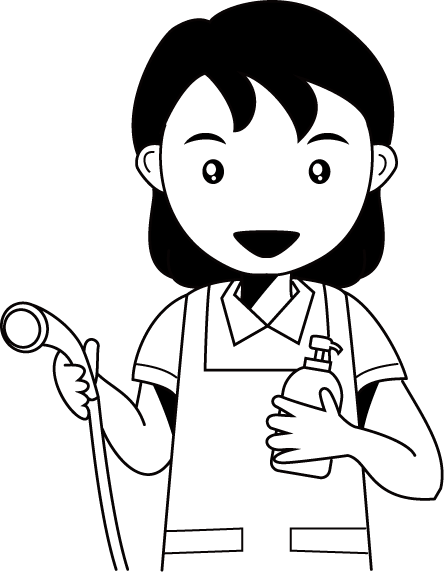 福祉06-入浴 イラスト