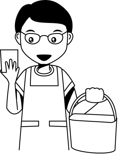 福祉07-買い物 イラスト