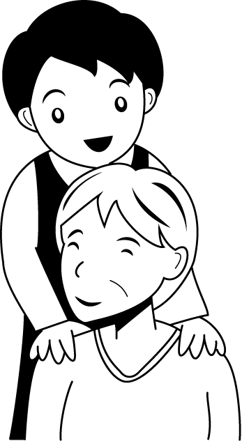 福祉10-会話 イラスト