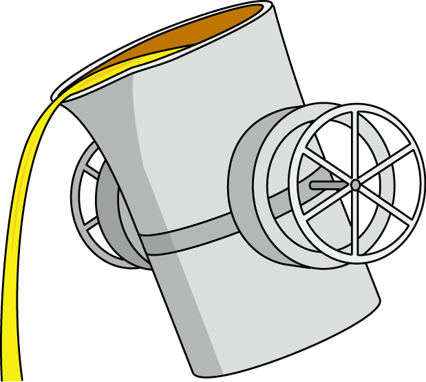 製造業03-鋳造 イラスト