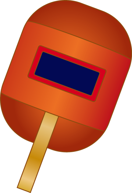 製造業13-溶接マスク イラスト