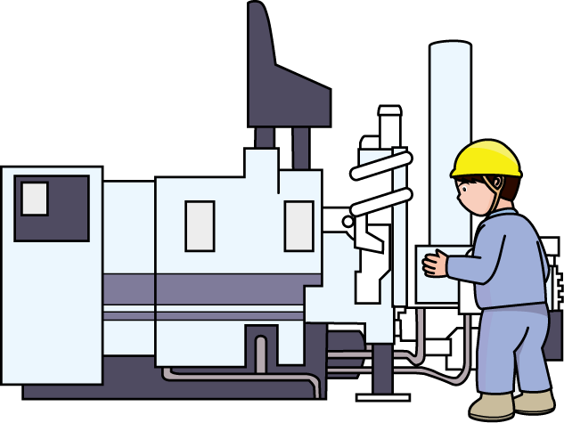 製造業18-ダイカストイラスト