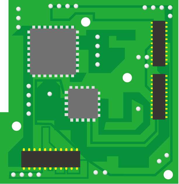 製造業22-基板 イラスト