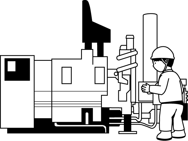 製造業18-ダイカストイラスト