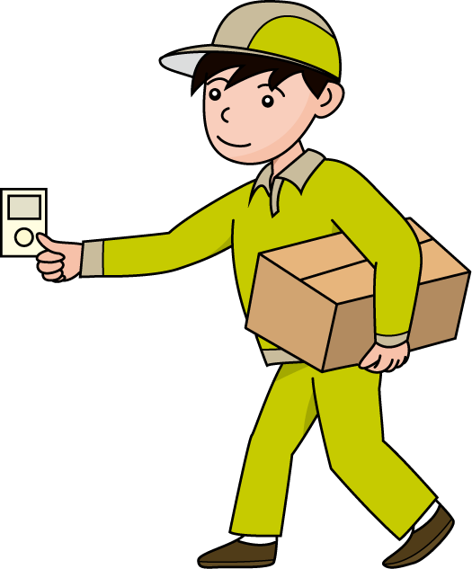 運送業02-宅配便 イラスト