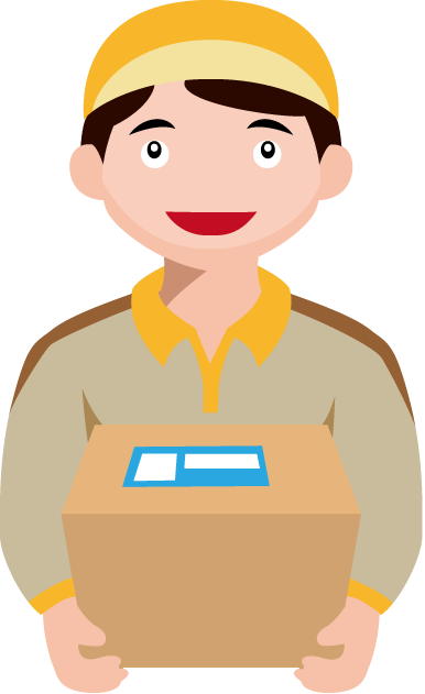 運送業04-宅配便 イラスト