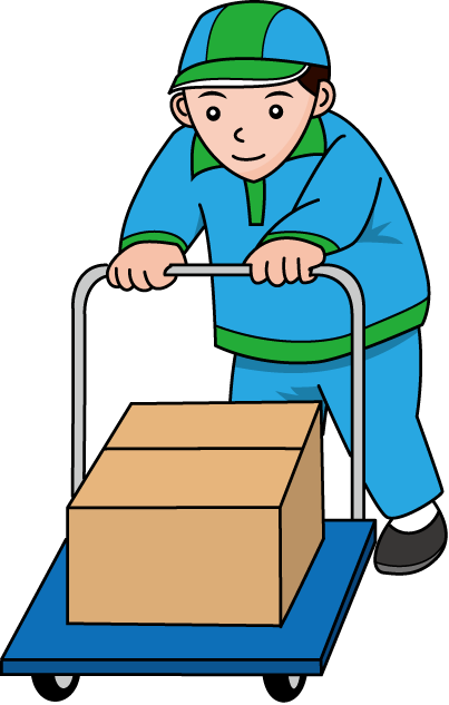 運送業07-宅配便 イラスト