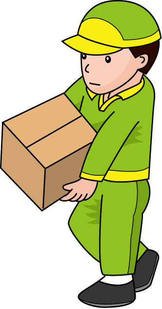 運送業08-宅配便 イラスト