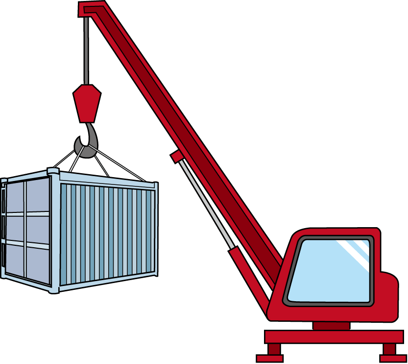 運送業21-コンテナ イラスト