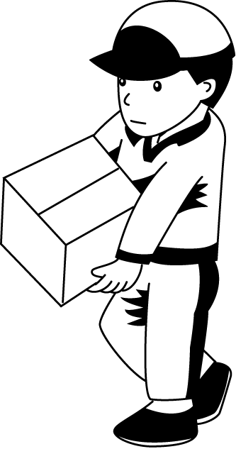運送業08-宅配便 イラスト