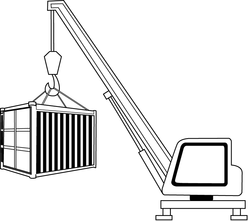 運送業21-コンテナ イラスト