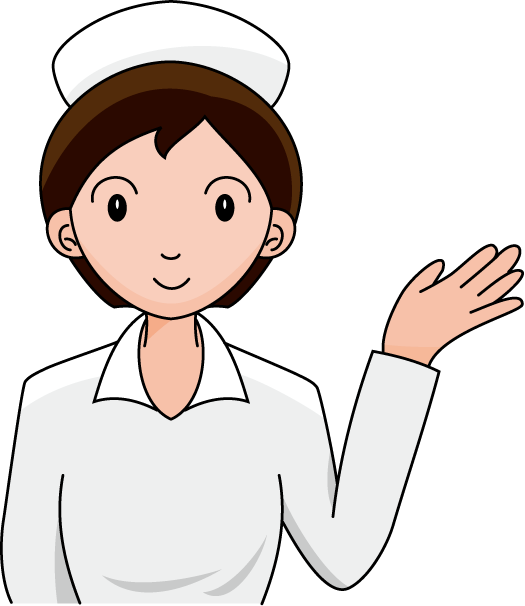 医療12-看護師 イラスト