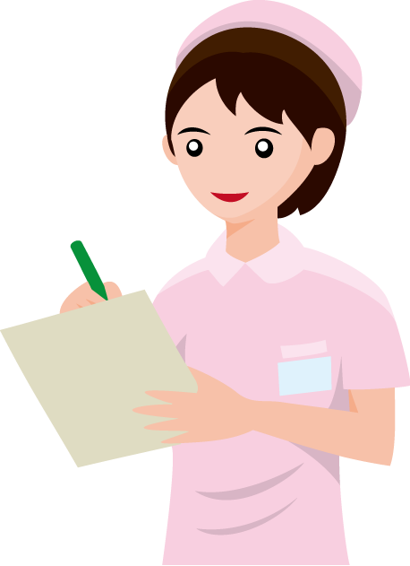 医療17-看護師 イラスト