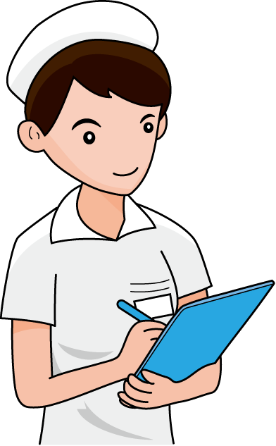 医療18-看護師 イラスト