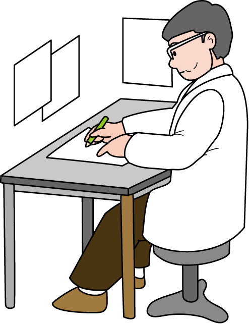 医療28-カルテイラスト