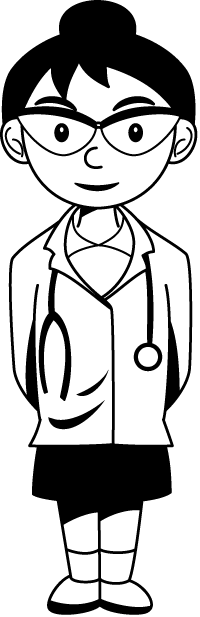 医療02-医者 イラスト