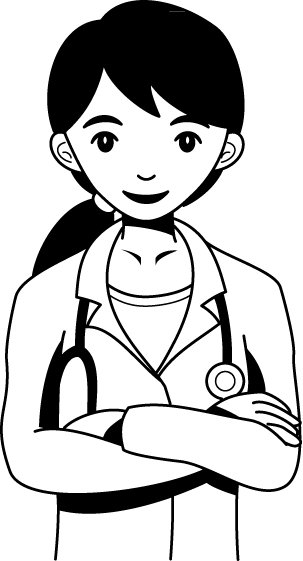 医療04-医者 イラスト