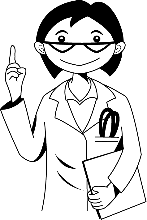 医療05-医者 イラスト