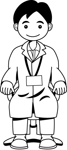 医療09-医者 イラスト