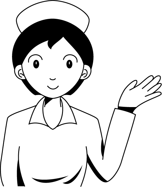 医療12-看護師 イラスト