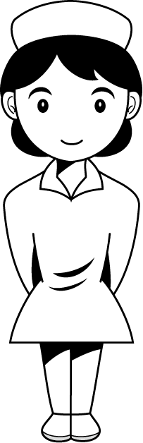 医療13-看護師 イラスト