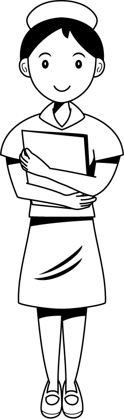 医療14-看護師 イラスト