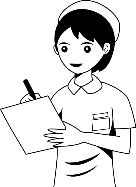 医療17-看護師 イラスト