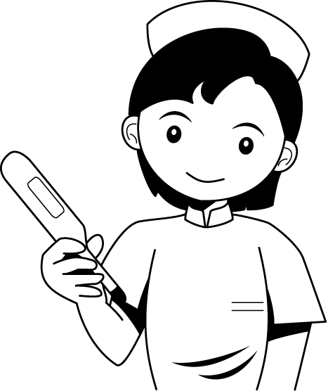 医療20-検温 イラスト