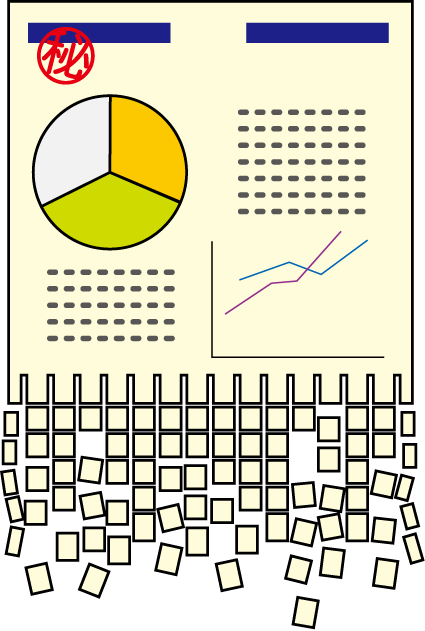 オフィス30-シュレッダーイラスト