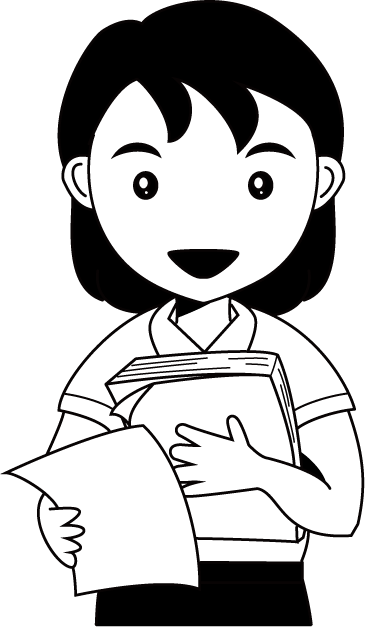 オフィス05-資料 イラスト