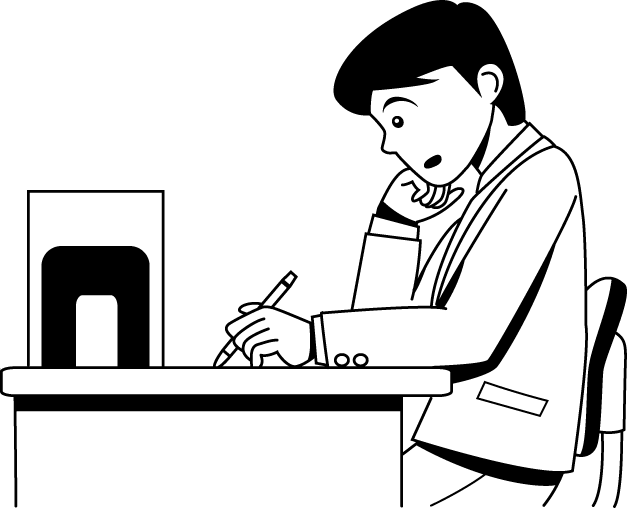 オフィス26-書類 イラスト