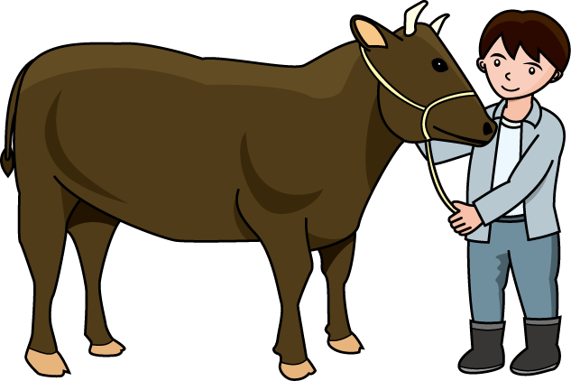 畜産04-肉牛 イラスト