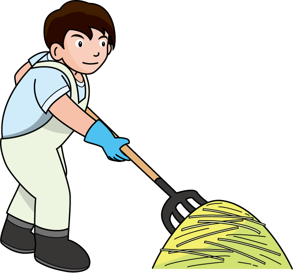 畜産06-牧草 イラスト