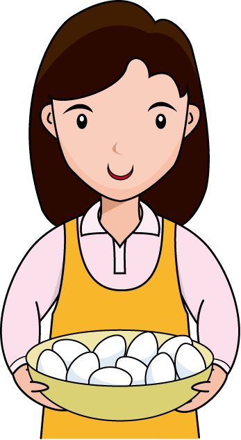 畜産13-卵 イラスト