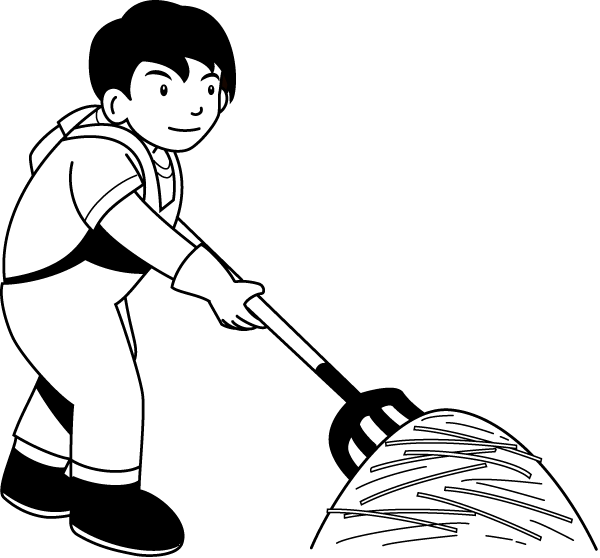 畜産06-牧草 イラスト