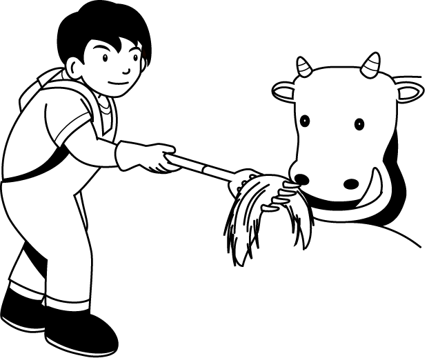 畜産07-牧草 イラスト