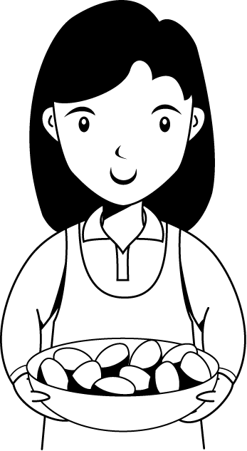 畜産13-卵 イラスト