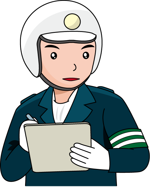 警察27-警官 イラスト