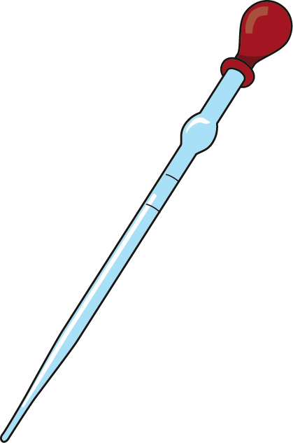 研究02-スポイト イラスト