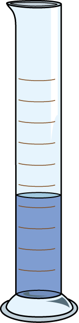 研究16-メスシリンダー イラスト