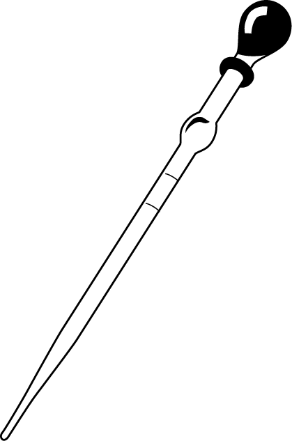 研究02-スポイト イラスト