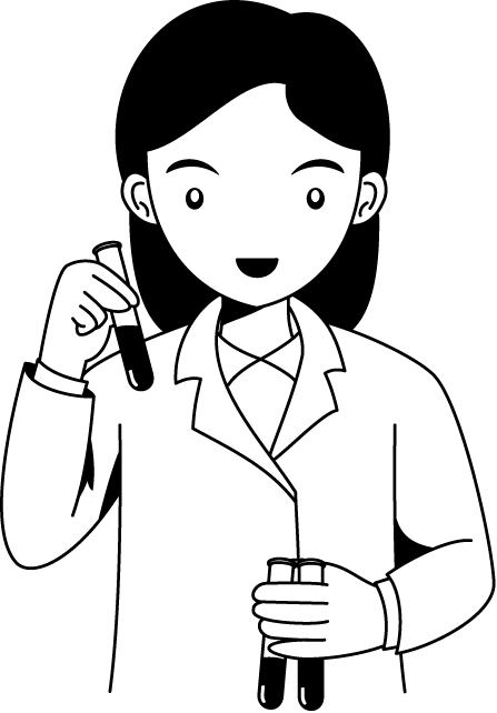 研究05-研究員 イラスト