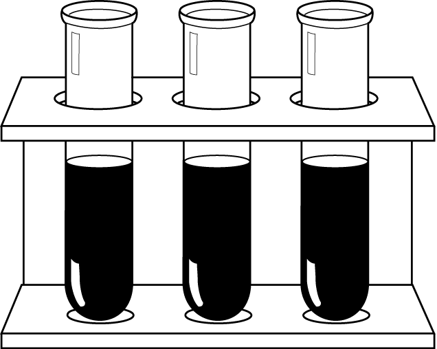 研究06-試験管 イラスト
