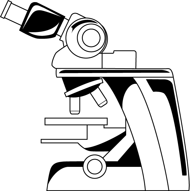 研究10-顕微鏡 イラスト