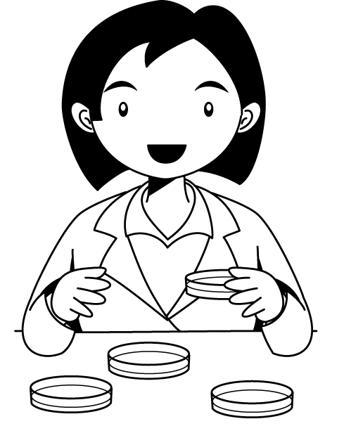 研究15-培養 イラスト