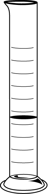 研究16-メスシリンダー イラスト