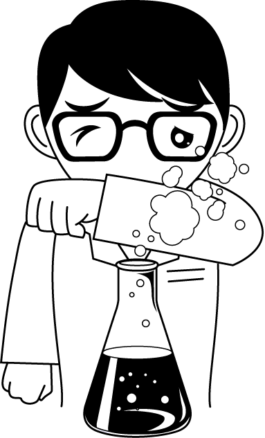 研究30-化学反応 イラスト