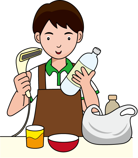 物販18-レジ イラスト