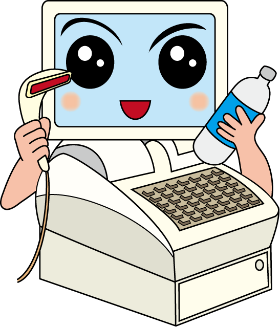 物販26-レジ イラスト