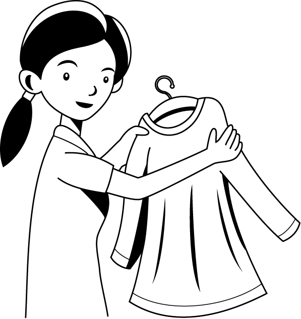 物販11-服飾 イラスト